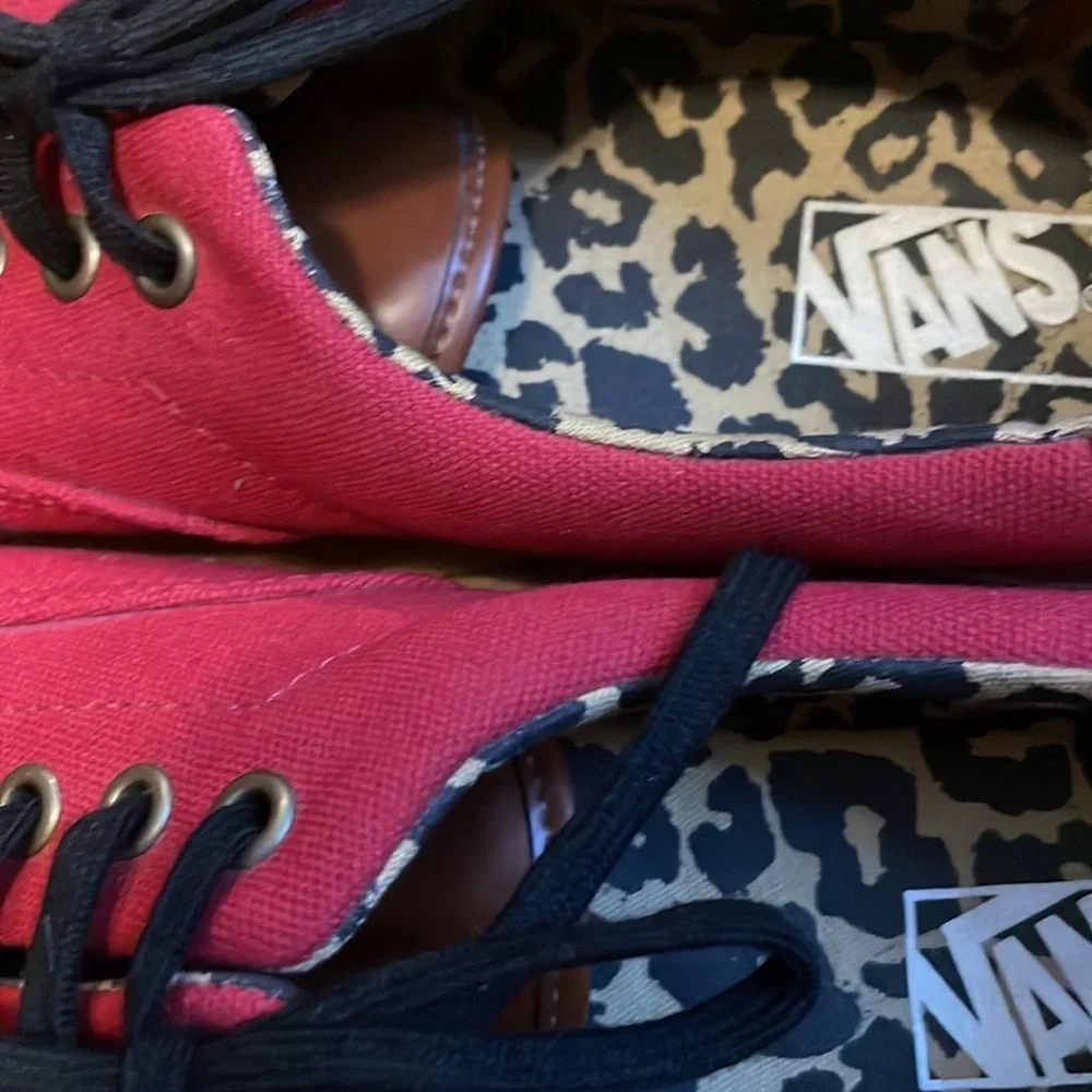 Men’s Red Vans - Picture 6 of 6